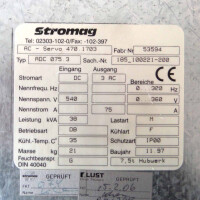Stromag AC-Servo Drive ADC 075.3 185_100221-200 470.1703 38kVA GEB