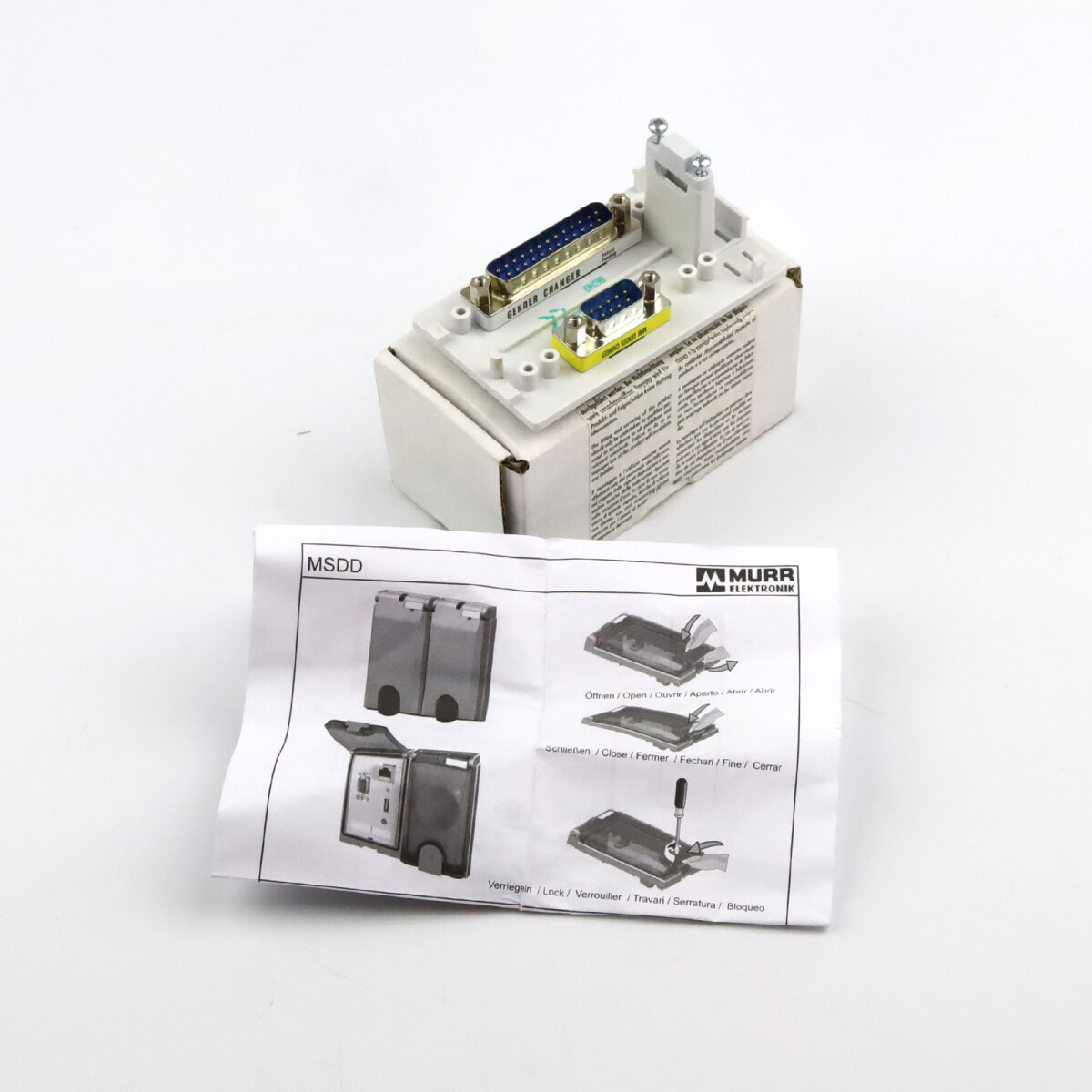 MURR ELEKTRONIK MSDD Datensteckverbindereinsatz 4000-68000-0