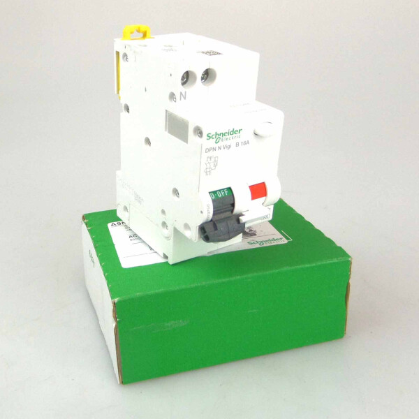 Schneider Electric FI-Schutzschalter A9N19756 ACTI9-DPN Vigi 1P+N-B16-30mA 061328 OVP