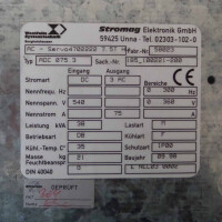 Stromag AC-Servo Drive ADC 075.3 185_100221-200 4702222 7.5THW 38kVA GEB