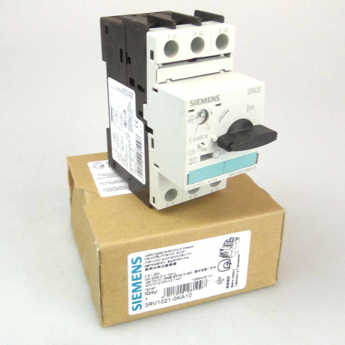 Siemens Leistungsschalter 3RV1021-0KA10 OVP