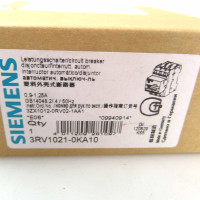 Siemens Leistungsschalter 3RV1021-0KA10 OVP