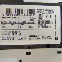 Siemens Leistungsschalter 3RV1011-1AA10 GEB