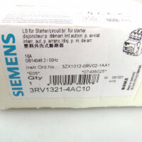 Siemens Leistungsschalter 3RV1321-4AC10 OVP