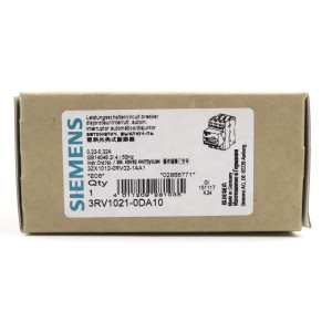 Siemens Leistungsschalter 3RV1021-0DA10 OVP