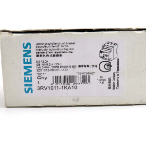Siemens Leistungsschalter 3RV1011-1KA10 OVP