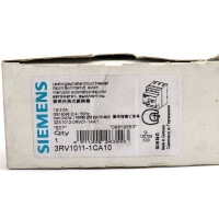 Siemens Leistungsschalter 3RV1011-1CA10 OVP