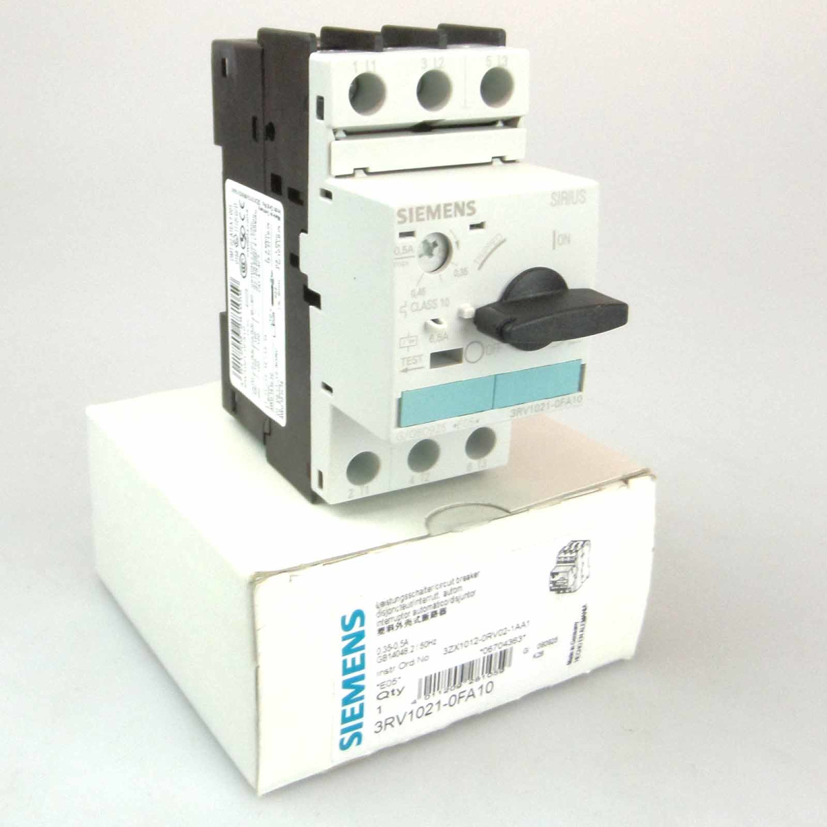 Siemens Leistungsschalter 3RV1021-0FA10 OVP