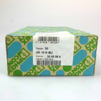 Phoenix Contact Durchgangsklemme UK 10 N BU 3005086 (50Stk.) OVP