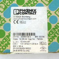 Phoenix Contact Durchgangsklemme UK 10 N BU 3005086 (50Stk.) OVP