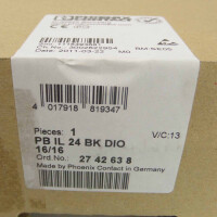 Phoenix Contact Buskoppler PB IL 24 BK DIO 16/16 2742638 SIE
