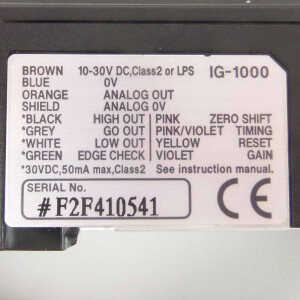 Keyence Messverstärker IG-1000 OVP