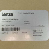 Lenze Extension Module E84AYCECV/S 13377440 SIE