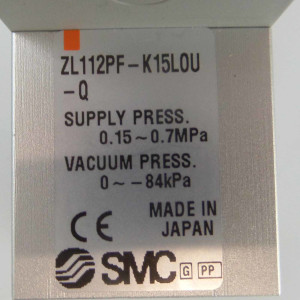 SMC Vakuumerzeuger ZL112PF-K15LOU-Q OVP