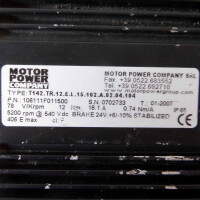 Motor Power Company Servomotor T142.TR.12.E.L.15.102.A.02.04.104 106111F011500 GEB