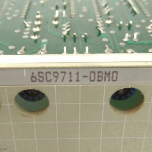 Siemens Simodrive Regelung 6SC9711-0BM0 E-Stand:C REM