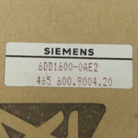 Siemens Simadyn D 6DD1600-0AE2 E-Stand:E REM