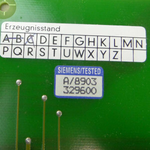 Siemens Impulsübertragerbaugruppe 6SC9731-0BL0 E-Stand:C GEB
