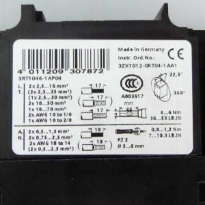 Siemens Schütz 3RT1046-1AP04 230V #K3 GEB