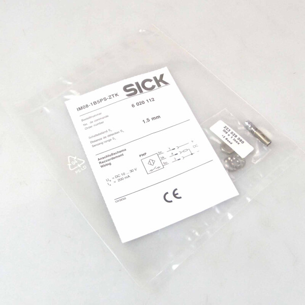 Sick Näherungssensor IM08-1B5PS-ZTK 6020112 OVP