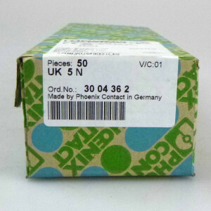 Phoenix Contact Durchgangsklemme UK 5 N 3004362 (48 Stk.) OVP