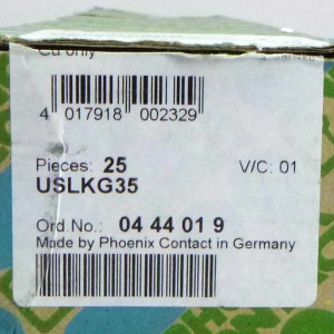 Phoenix Contact Schutzleiter-Reihenklemme USLKG 35 0444019 (13Stk.) OVP