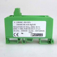 Phoenix Contact Relaismodul EMG 17-REL/KSR-W230/21-21-LC 2940430 NOV