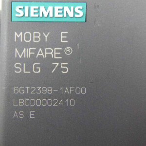 Siemens MOBY E MIFARE SLG75 6GT2398-1AF00 GEB