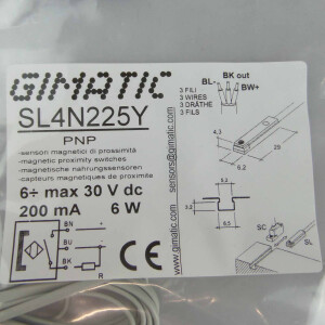 Gimatic Näherungssensor SL4N225Y OVP