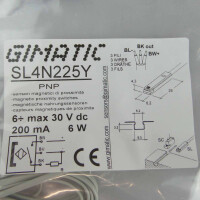 Gimatic Näherungssensor SL4N225Y OVP
