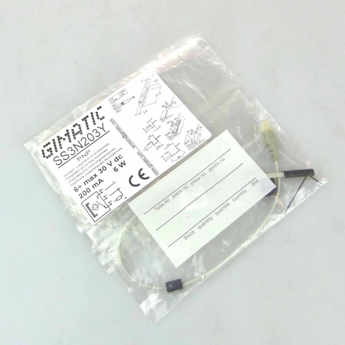 Gimatic Näherungssensor SS3N203Y OVP