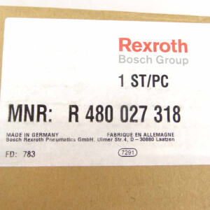 Rexroth Ventilträgersystem R480027318 10bar OVP