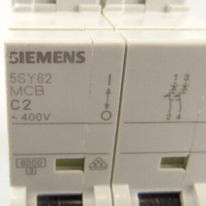 Siemens Leitungsschutzschalter 5SY6202-7 GEB