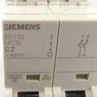 Siemens Leitungsschutzschalter 5SY6202-7 GEB