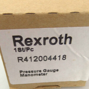 Rexroth Manometer R412004418 0-16 bar OVP