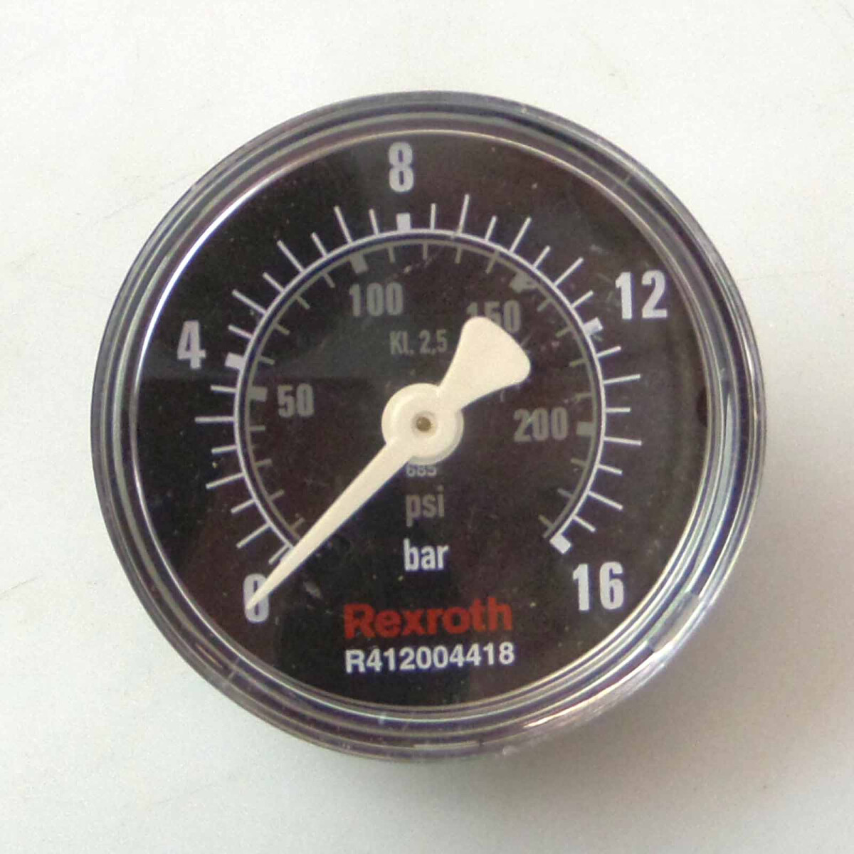 Rexroth Manometer R412004418 0-16 bar NOV