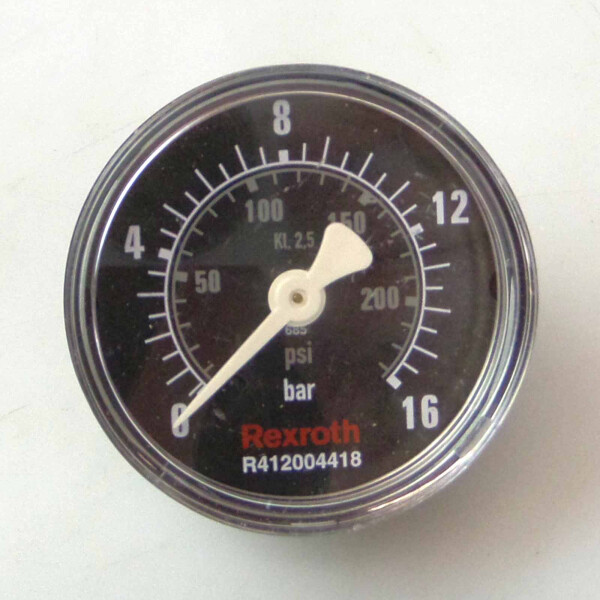 Rexroth Manometer R412004418 0-16 bar NOV