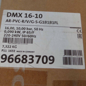 Grundfos Dosierpumpe DMX16-10 AR-PVC-R/V/G-S-G1B1B1FL 16 l/h 10bar OVP