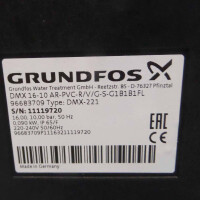 Grundfos Dosierpumpe DMX16-10 AR-PVC-R/V/G-S-G1B1B1FL 16 l/h 10bar OVP