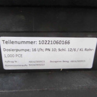 Grundfos Dosierpumpe DMX16-10 AR-PVC-R/V/G-S-G1B1B1FL 16 l/h 10bar OVP