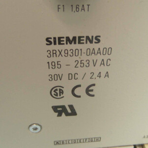 Siemens AS-Interface Netzteil 3RX9301-0AA00 GEB