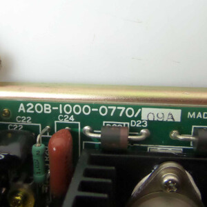 Fanuc Power Unit A20B-1000-0770-01 #K2 GEB