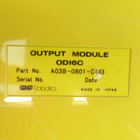 Fanuc/GMF Robotics Output Module OD16C A03B-0801-C443 GEB