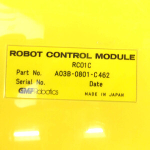 Fanuc/GMF Robotics Robot Control Module RC01C A03B-0801-C462 GEB
