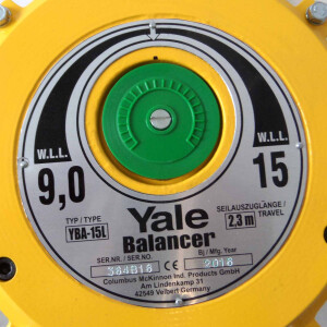 Yale Balancer YBA-15L 9-15kg 2,3m OVP