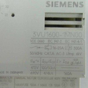 Siemens Leistungsschalter 3VU1600-1MN00 GEB
