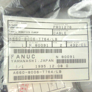 Fanuc Kabel A660-8006-T764/LB OVP