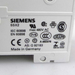 Siemens Leitungschutzschalter 5SX23-C20 440V NOV