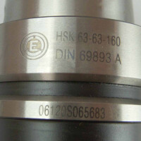 Eroglu Bohrstangenrohling HSK 63-63-160 DIN 69893-1A A63.17.63 OVP