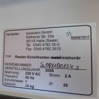 boraident Reader Station Schaltkasten stationär + Kamera OVP